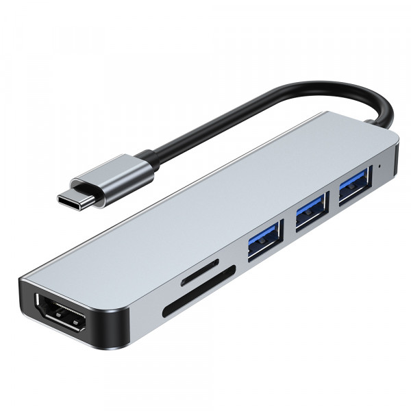 MOYE CONNECT Multiport Hub X6 Series, USB-C na USB 3.0 / USB 2.0 / ...