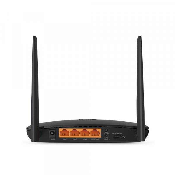 TP-Link ARCHER MR200 AC750 Wireless Dual Band 4G LTE Router, 1 micr...
