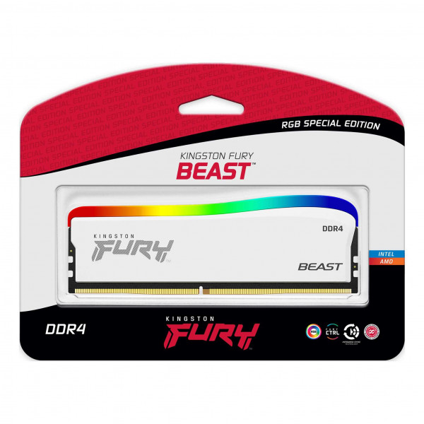 KINGSTON FURY Beast RGB SPECIAL EDITION 16GB 3200MHz DDR4 Black, CL...