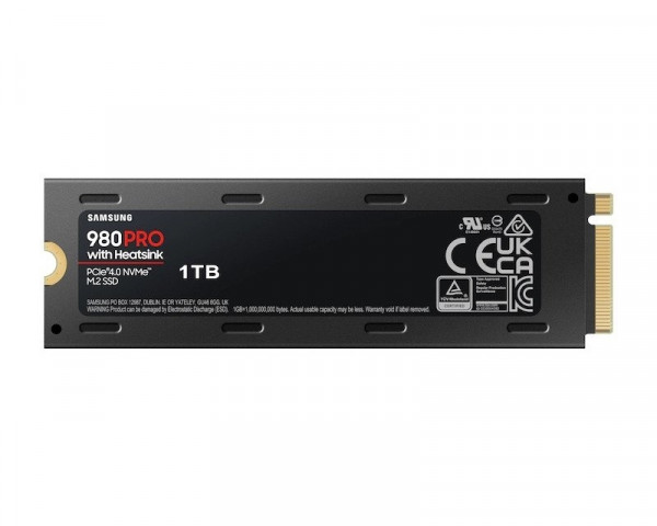 SAMSUNG 980 Pro Series Heatsink SSD 1TB M.2 NVMe, MZ-V8P1T0CW