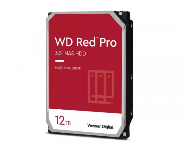 WD 12TB 3.5'' SATA III 256MB 7.200 WD121KFBX Red Pro