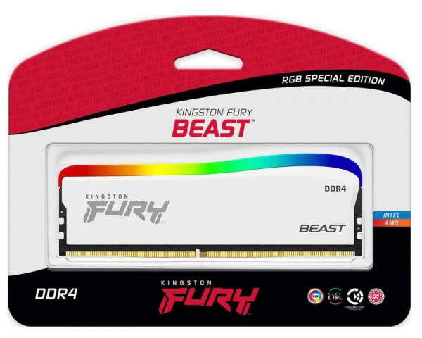 KINGSTON DIMM DDR4 8GB 3600MHz KF436C17BWA8 Fury Beast RGB Limited ...