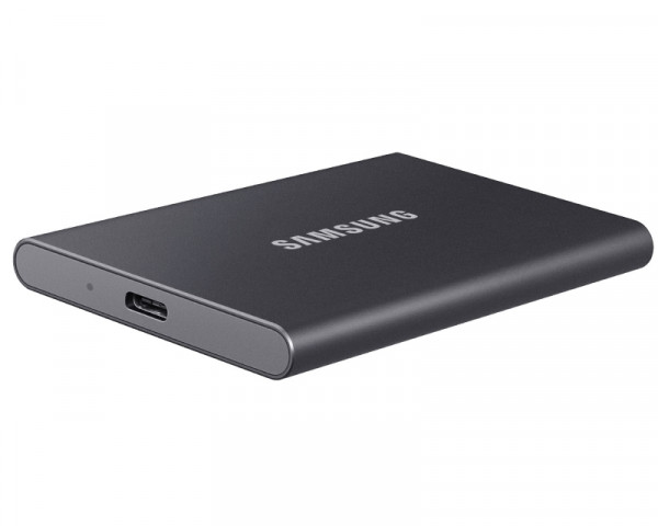 SAMSUNG Portable T7 500GB sivi eksterni SSD MU-PC500T