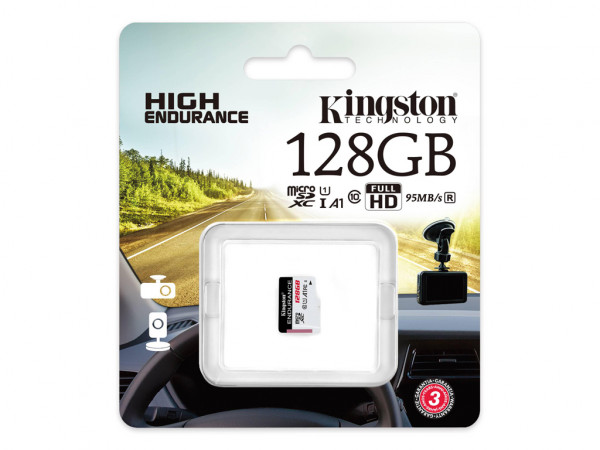 Kingston Micro SDXC 128GB High-Endurance U1 C10